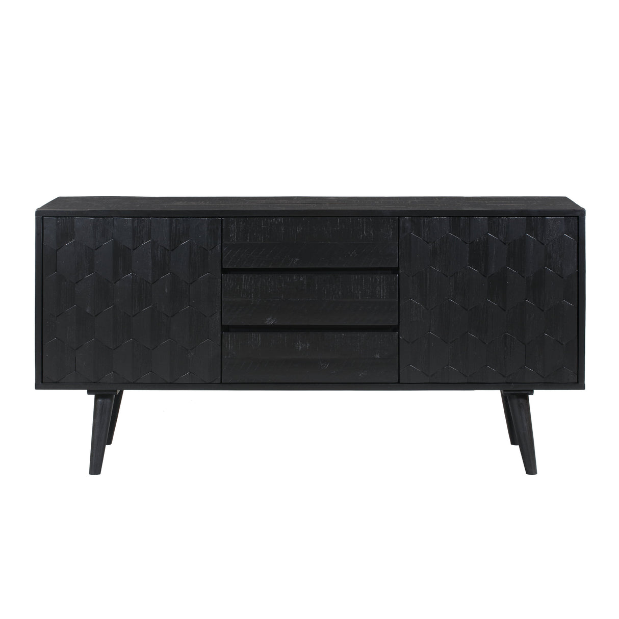 Valentina Black Acacia 59" Buffet by TOV Furniture at Eve Furniture