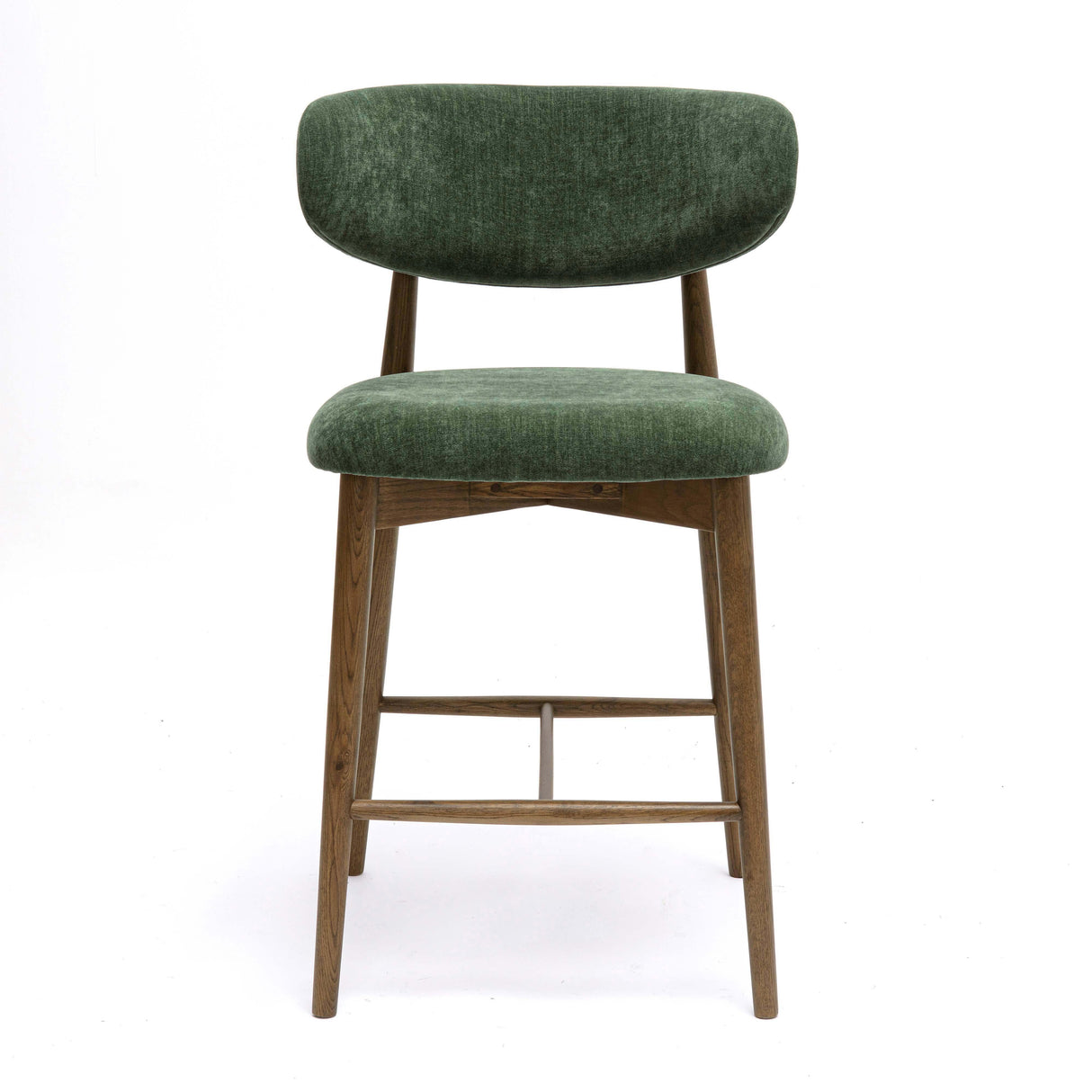 Zinea Performance Textured Velvet Counter Stool by TOV Furniture at Eve Furniture