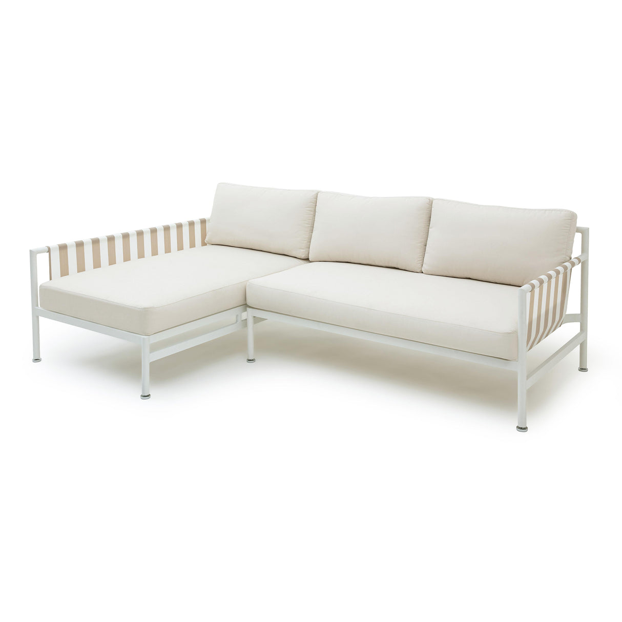 Dunes Cream Outdoor Sectional by TOV Furniture at Eve Furniture