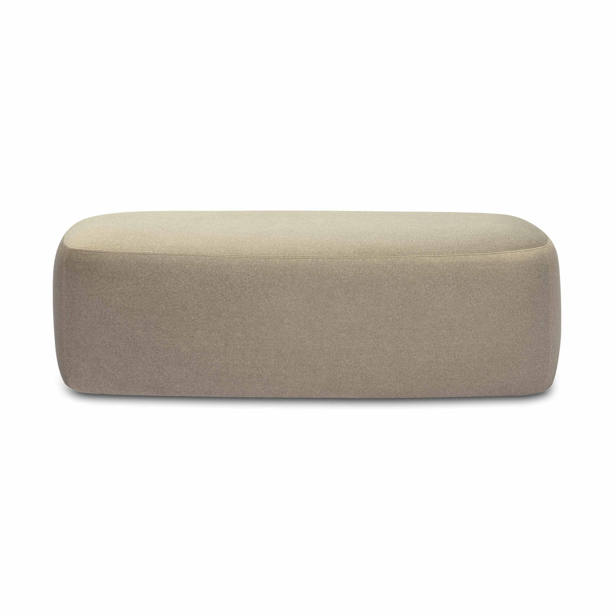 Graceland Faux Mohair Bench by TOV Furniture at Eve Furniture