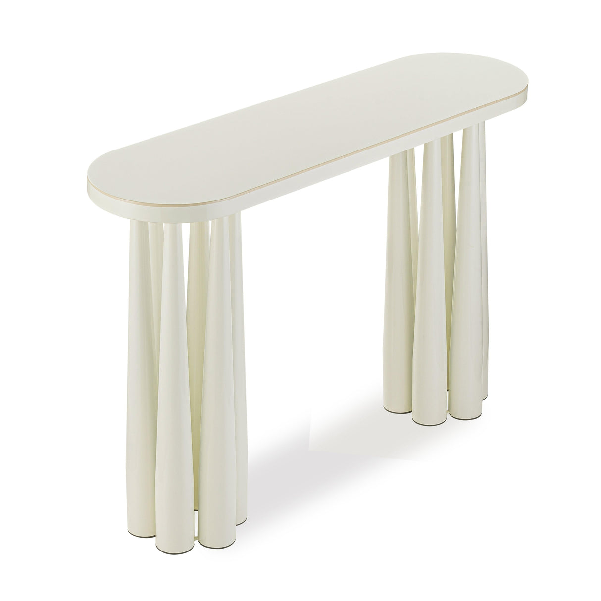 Titan Glossy Console Table by TOV Furniture at Eve Furniture