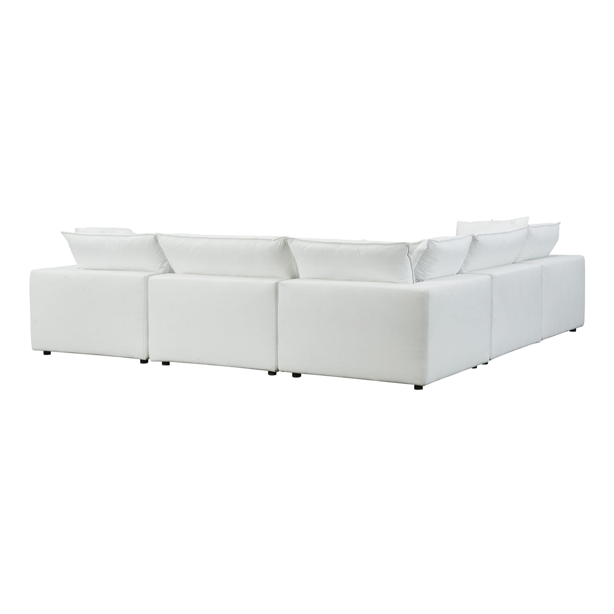Cali Performance Fabric Modular 5-Piece L-Sectional by TOV Furniture at Eve Furniture