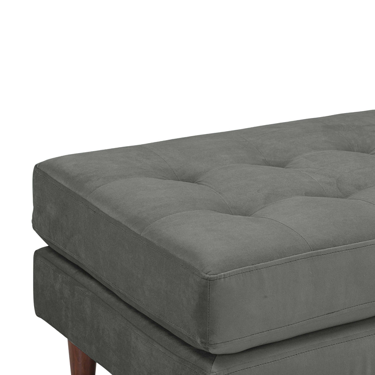 Cave Velvet Ottoman by TOV Furniture at Eve Furniture