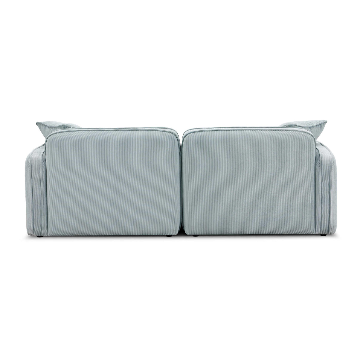 Travie Performance Corduroy Velvet Modular Loveseat by TOV Furniture at Eve Furniture