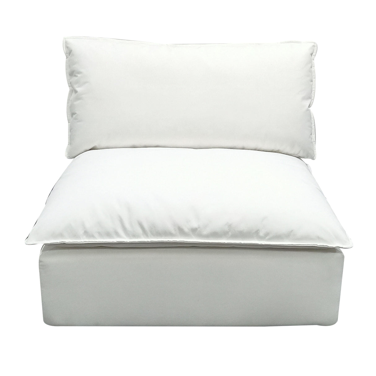 Cali Performance Fabric Modular Armless Chair by TOV Furniture at Eve Furniture