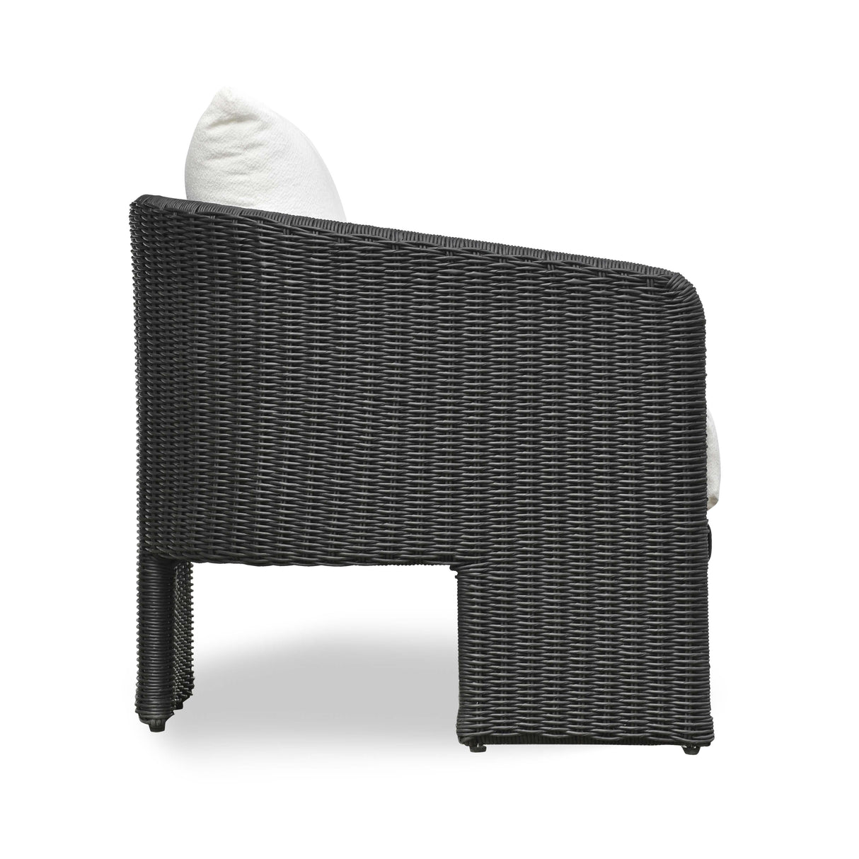 Alexa Rattan Performance Fabric Outdoor Armchair by TOV Furniture at Eve Furniture