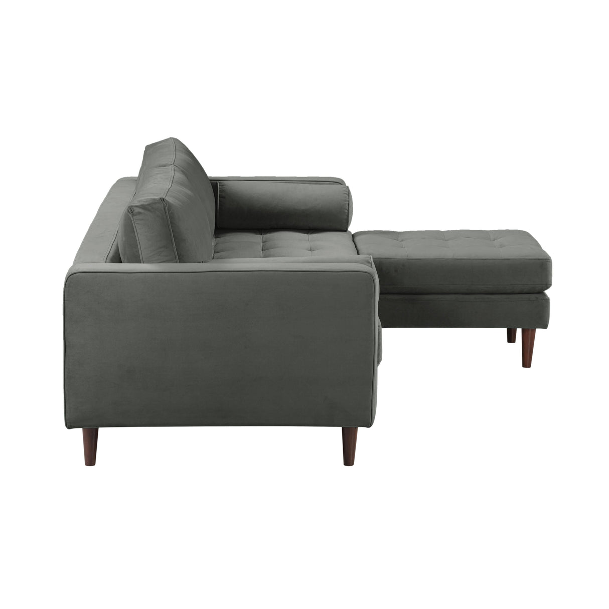Cave Velvet Sectional by TOV Furniture at Eve Furniture