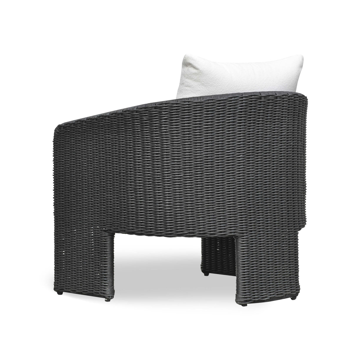 Alexa Rattan Performance Fabric Outdoor Armchair by TOV Furniture at Eve Furniture
