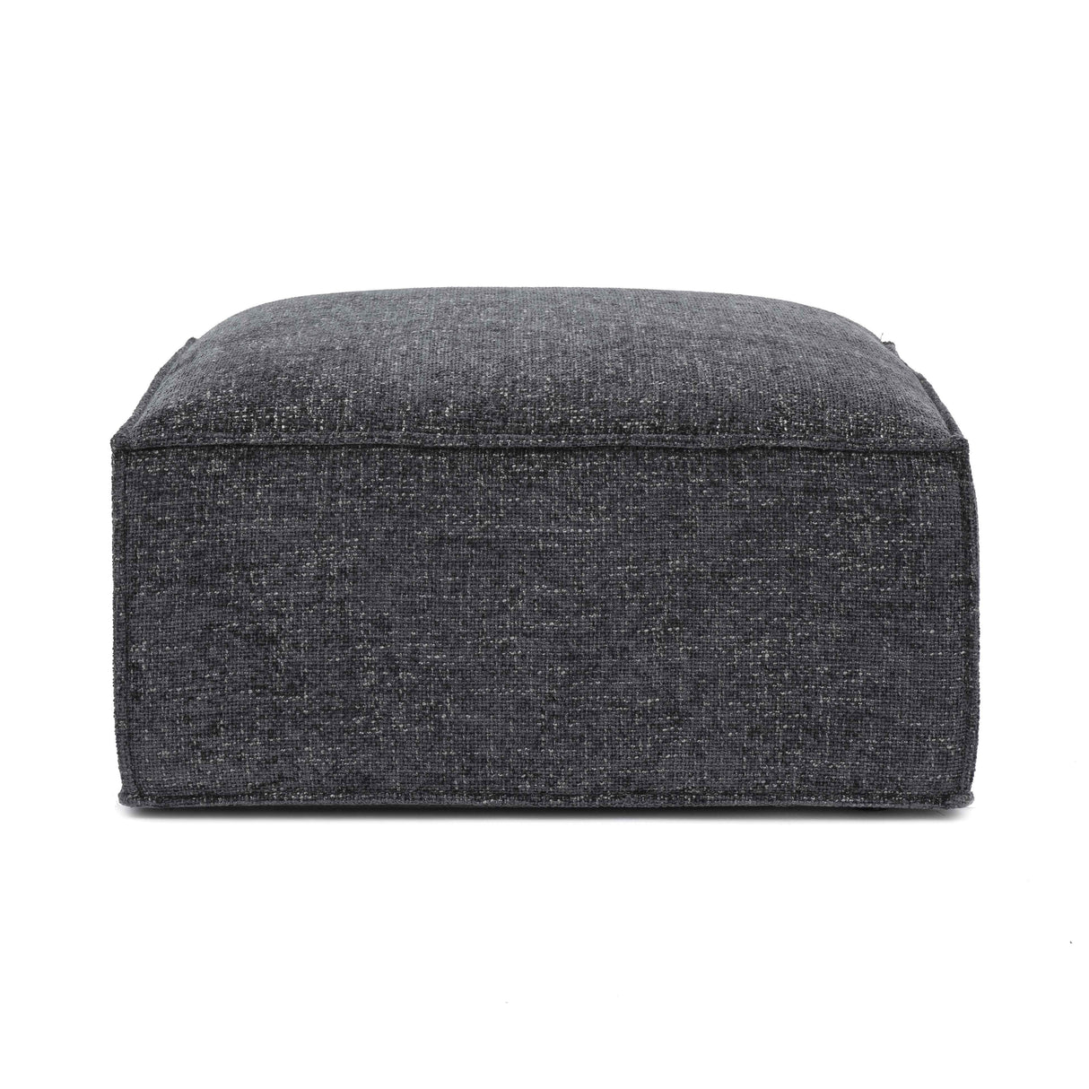 Mindy Chenille Basketweave Ottoman by TOV Furniture at Eve Furniture