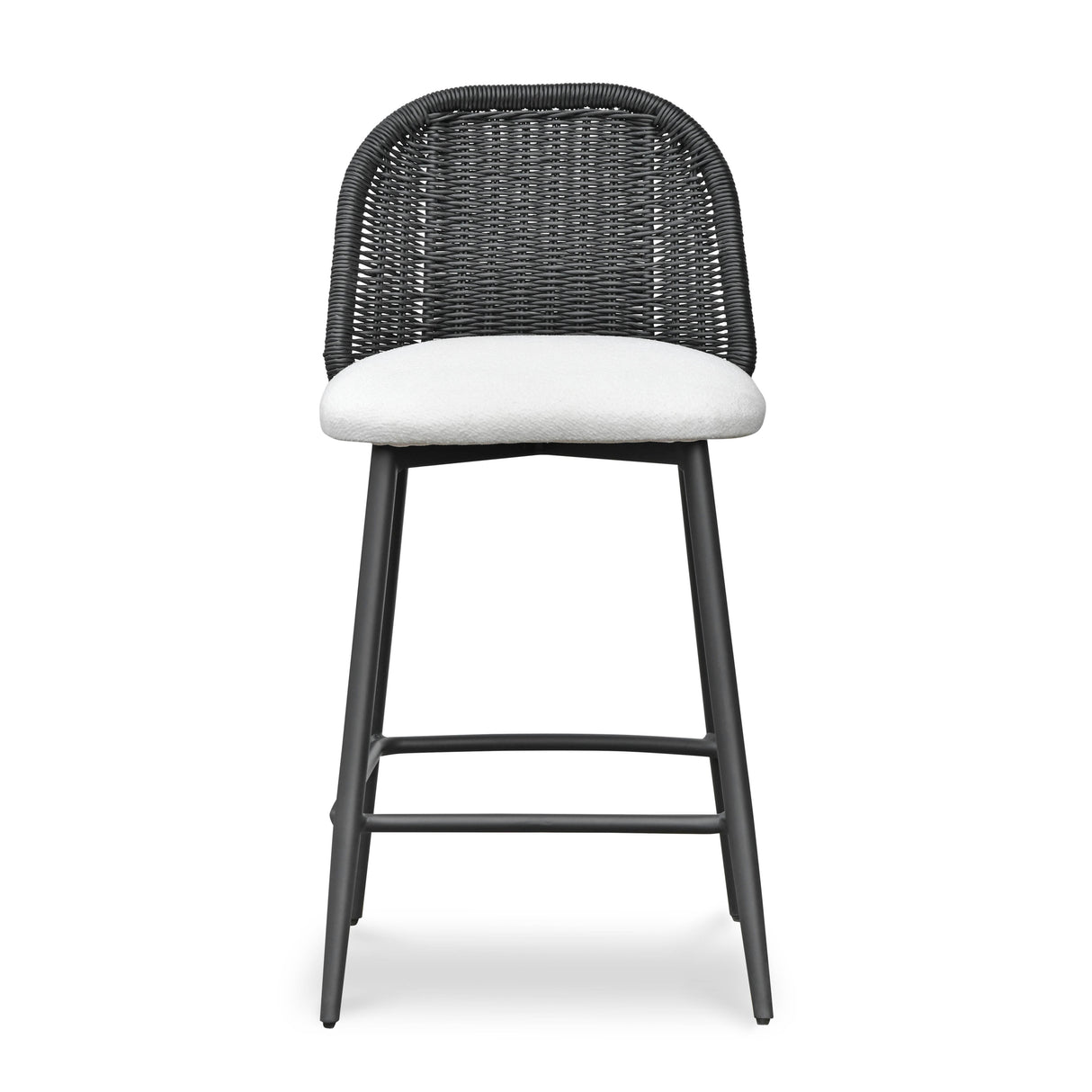 Alexa Performance Fabric Outdoor Stool by TOV Furniture at Eve Furniture