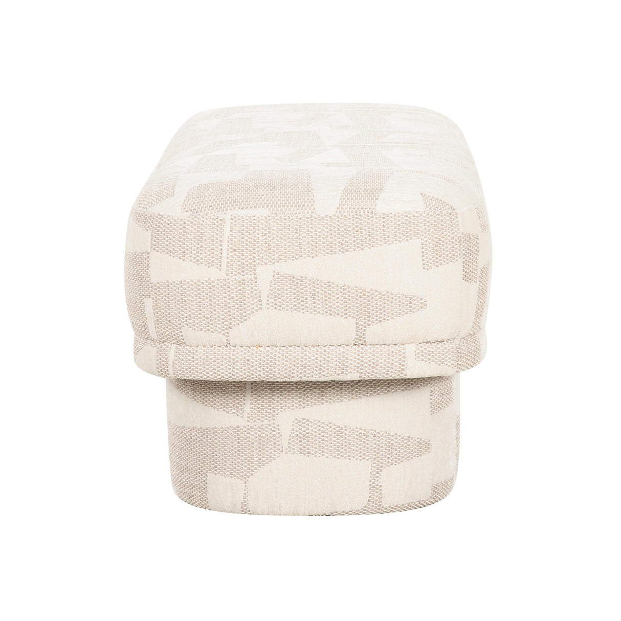 Lena Jacquard Bench by TOV Furniture at Eve Furniture