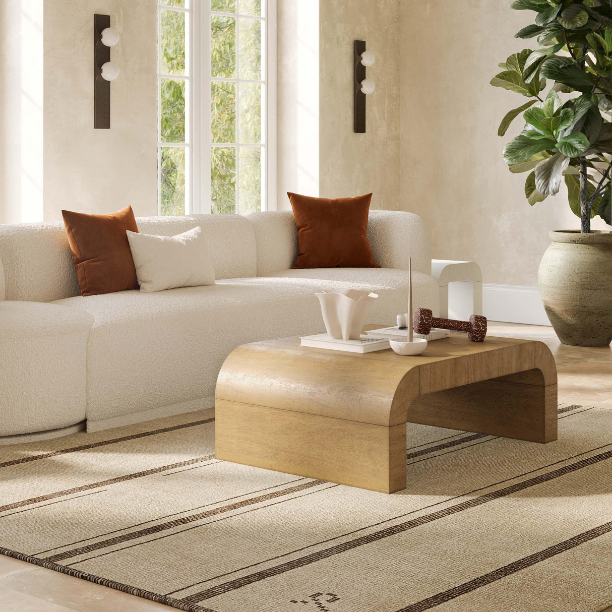 Hump Coffee Table by TOV Furniture at Eve Furniture