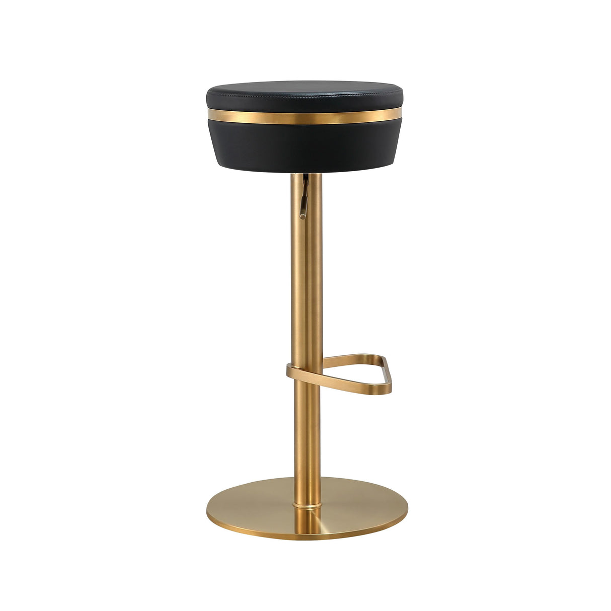 Astro Performance Vegan Leather Adjustable Stool by TOV Furniture at Eve Furniture