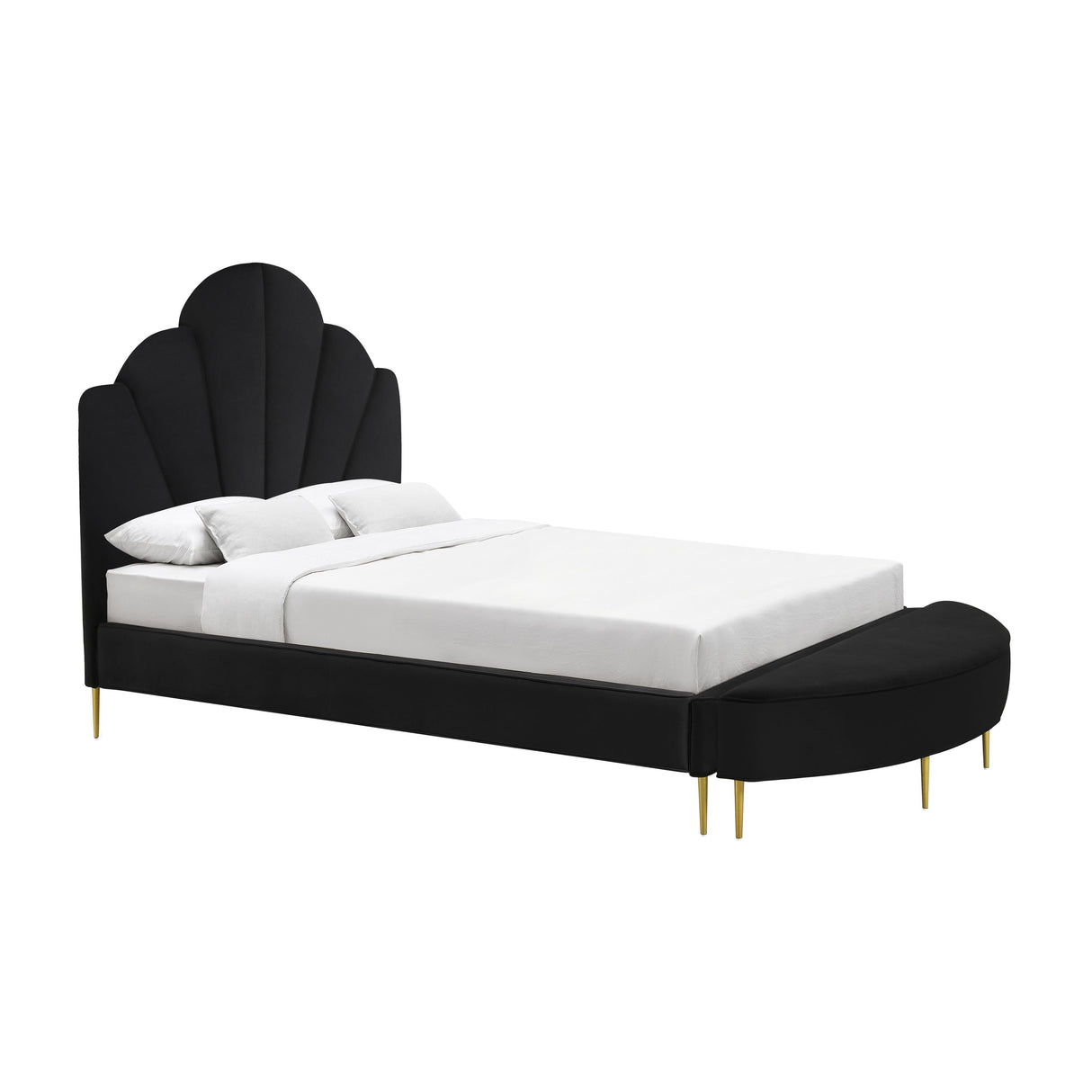 Bianca Velvet Bench by TOV Furniture at Eve Furniture