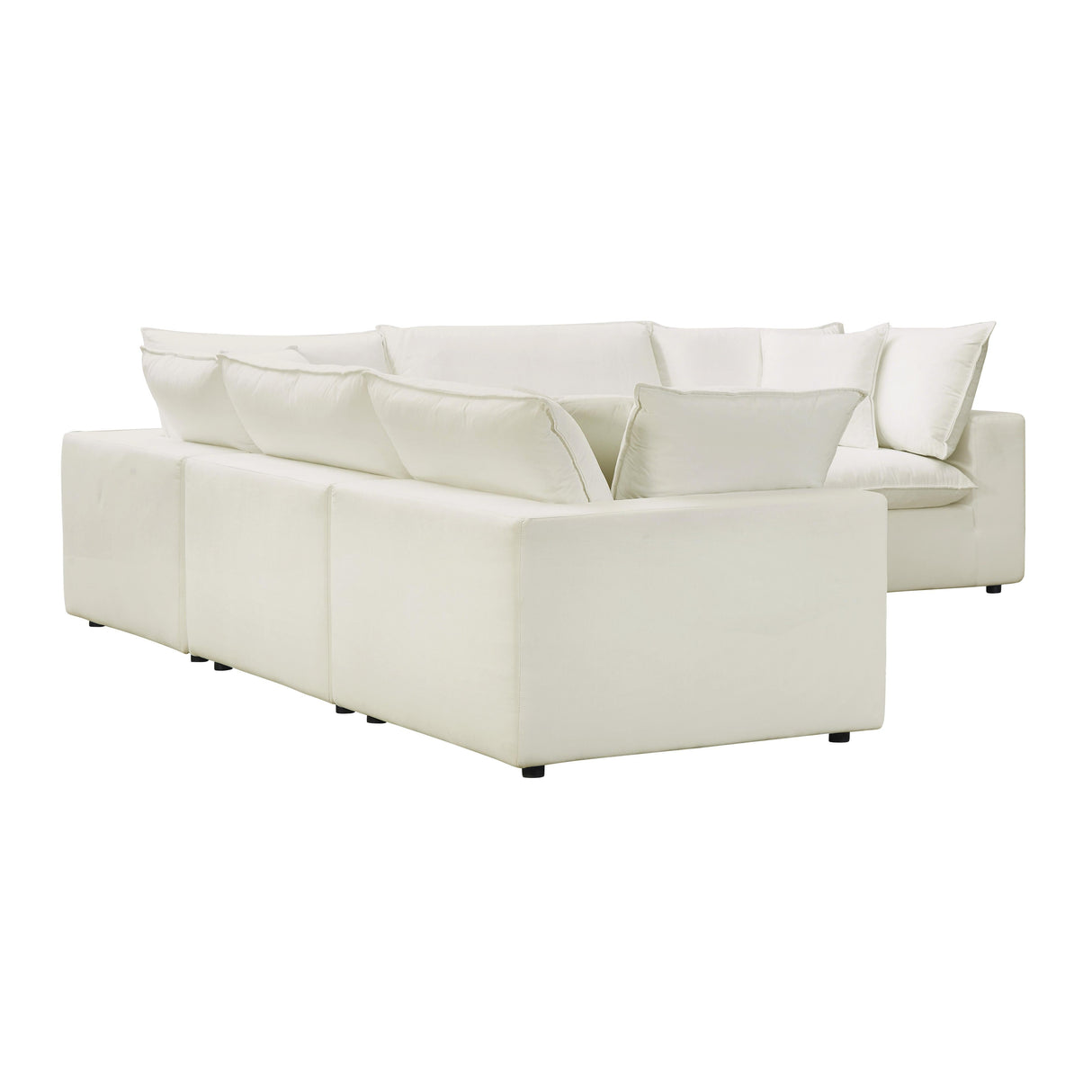 Cali Performance Fabric Modular 5-Piece L-Sectional by TOV Furniture at Eve Furniture