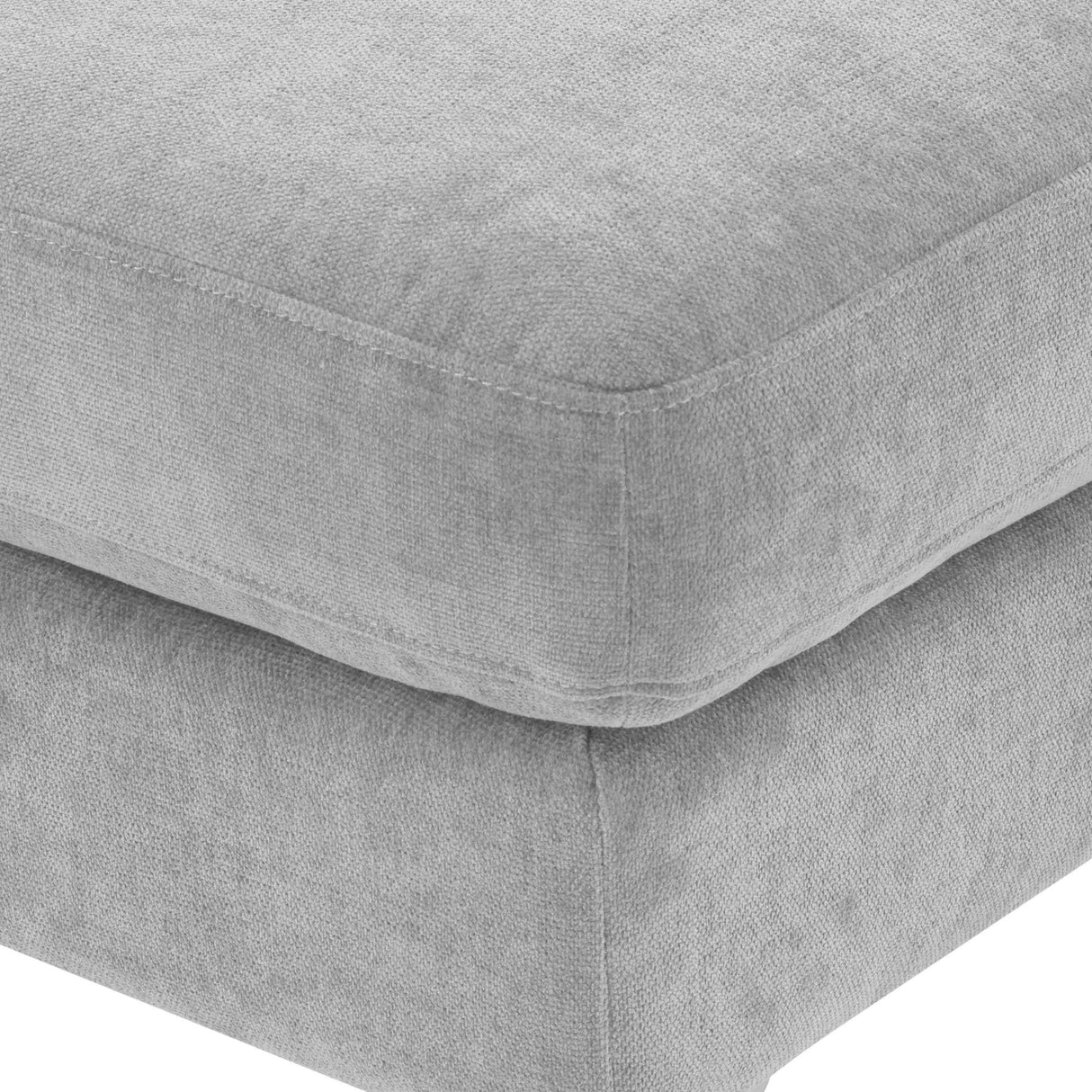 Serena Velvet Ottoman by TOV Furniture at Eve Furniture