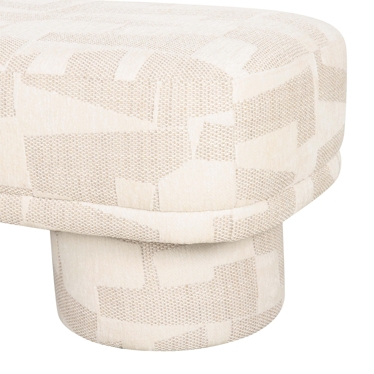 Lena Jacquard Bench by TOV Furniture at Eve Furniture
