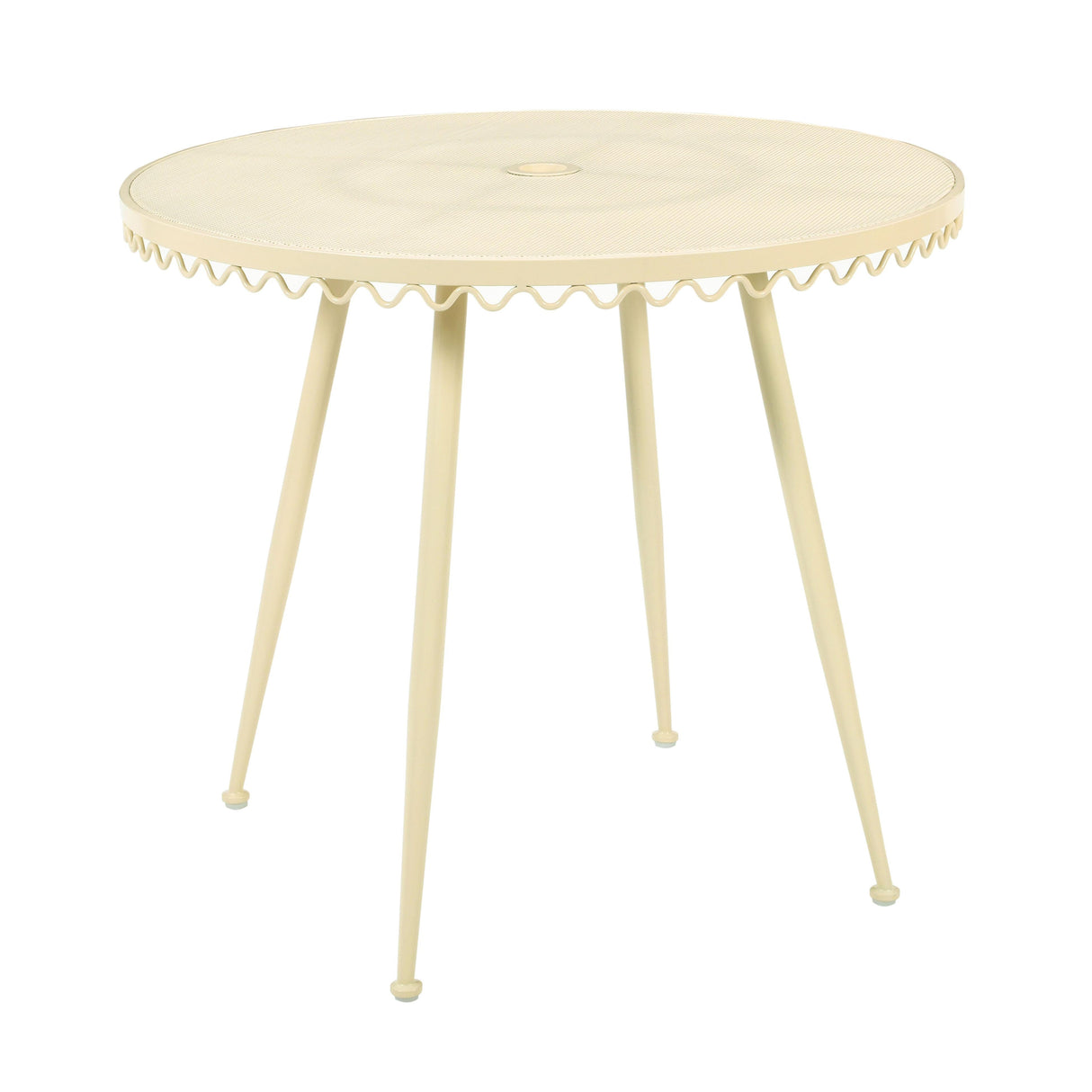 Erica Wrought Iron Outdoor Cafe Table by TOV Furniture at Eve Furniture