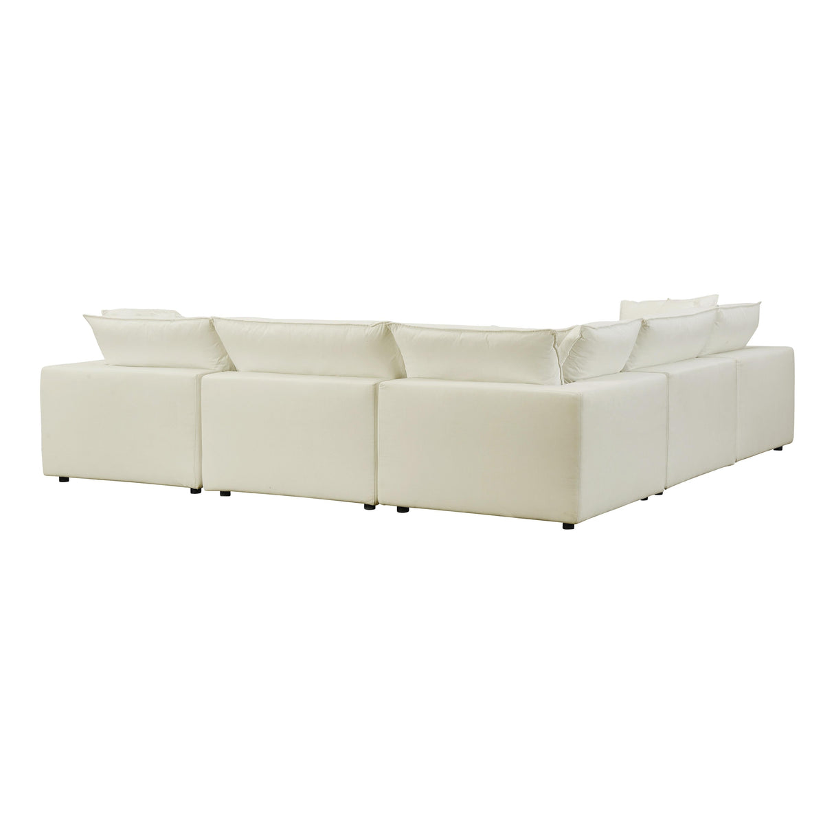 Cali Performance Fabric Modular 5-Piece L-Sectional by TOV Furniture at Eve Furniture