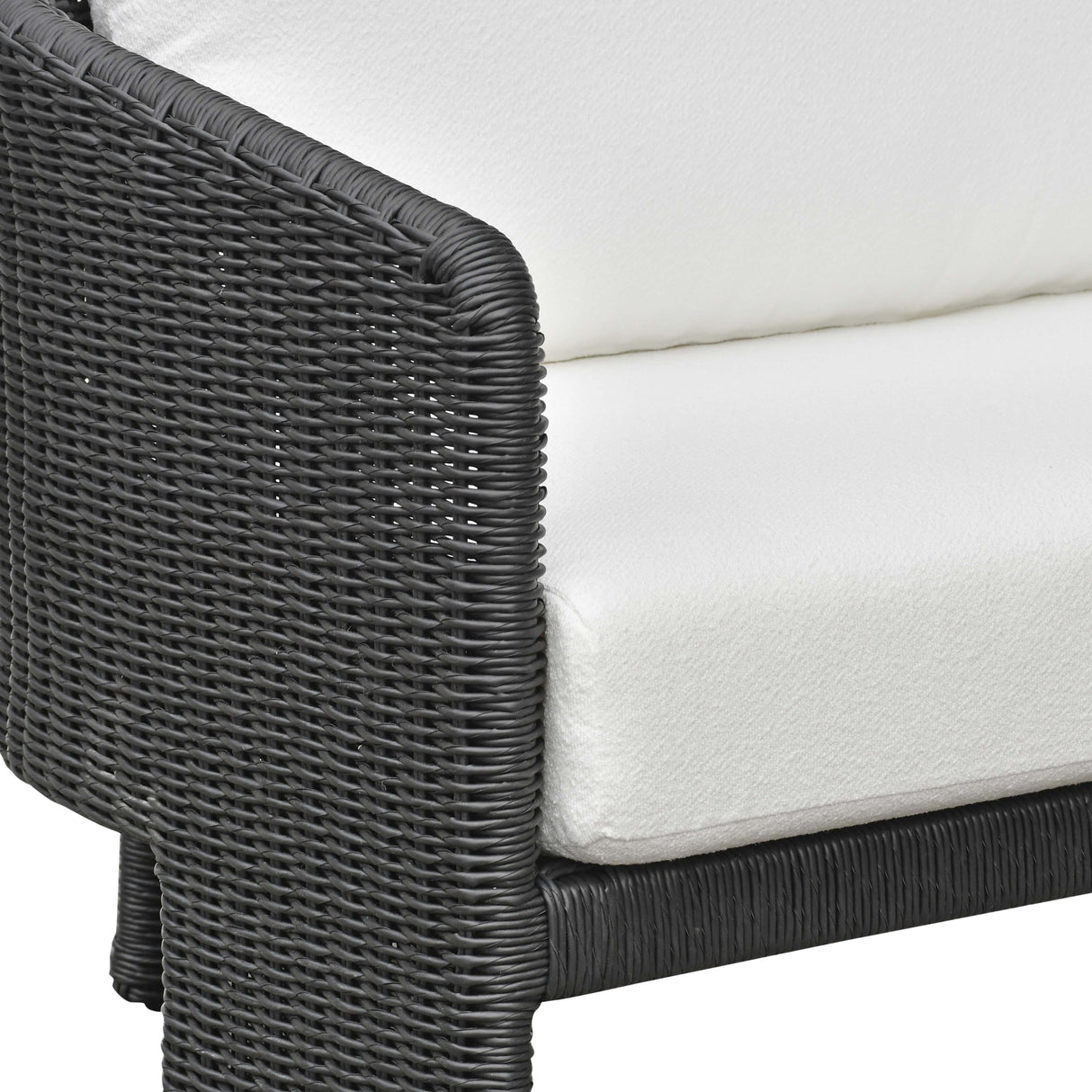 Alexa Rattan Performance Fabric Outdoor Sofa by TOV Furniture at Eve Furniture