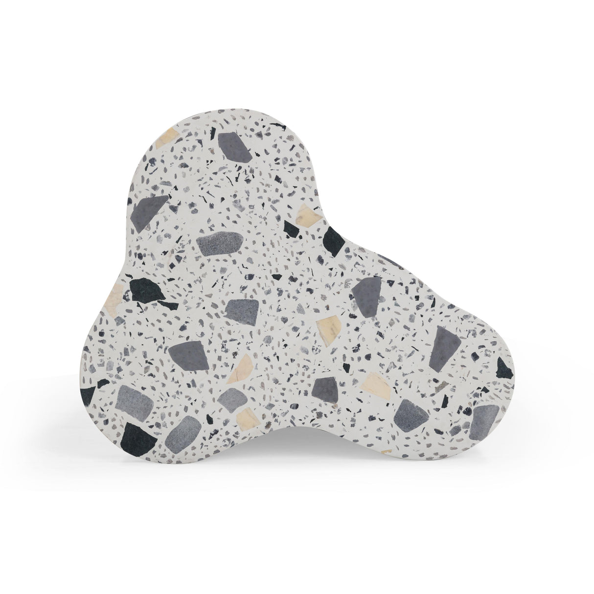 Slab Terrazzo Indoor/Outdoor Side Table by TOV Furniture at Eve Furniture