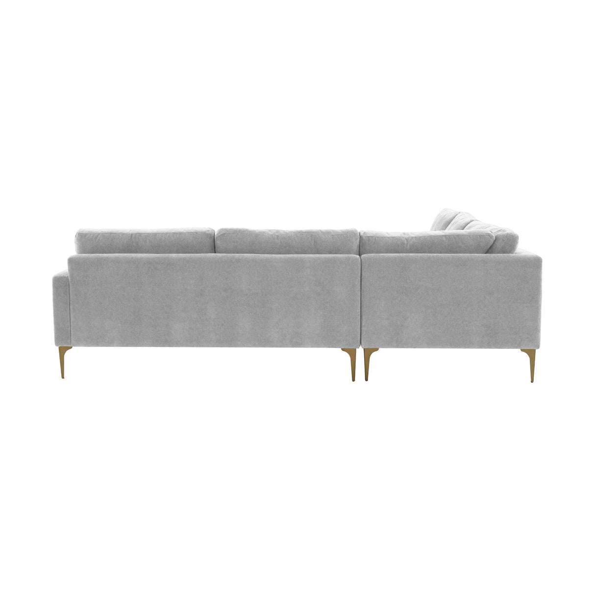 Serena Velvet L-Sectional by TOV Furniture at Eve Furniture