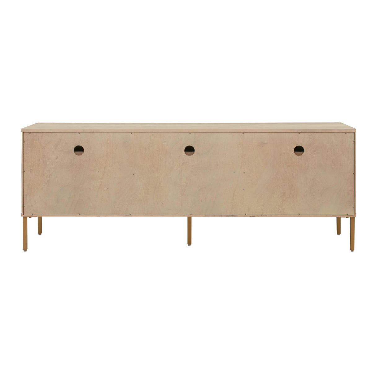 Sierra Cane Media Console by TOV Furniture at Eve Furniture