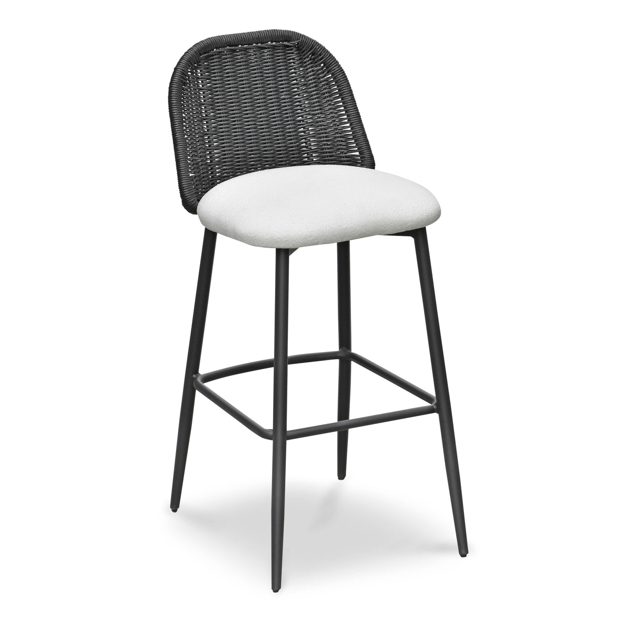 Alexa Performance Fabric Outdoor Stool by TOV Furniture at Eve Furniture