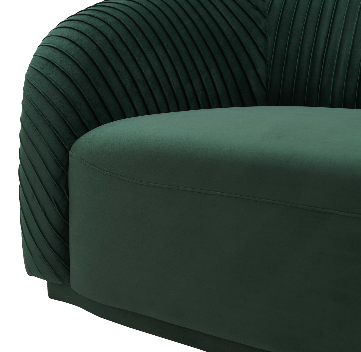 Yara Pleated Velvet Sofa by Inspire Me! Home Decor by TOV Furniture at Eve Furniture