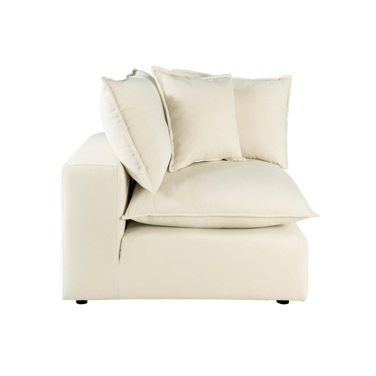 Cali Performance Fabric Modular Corner Chair by TOV Furniture at Eve Furniture