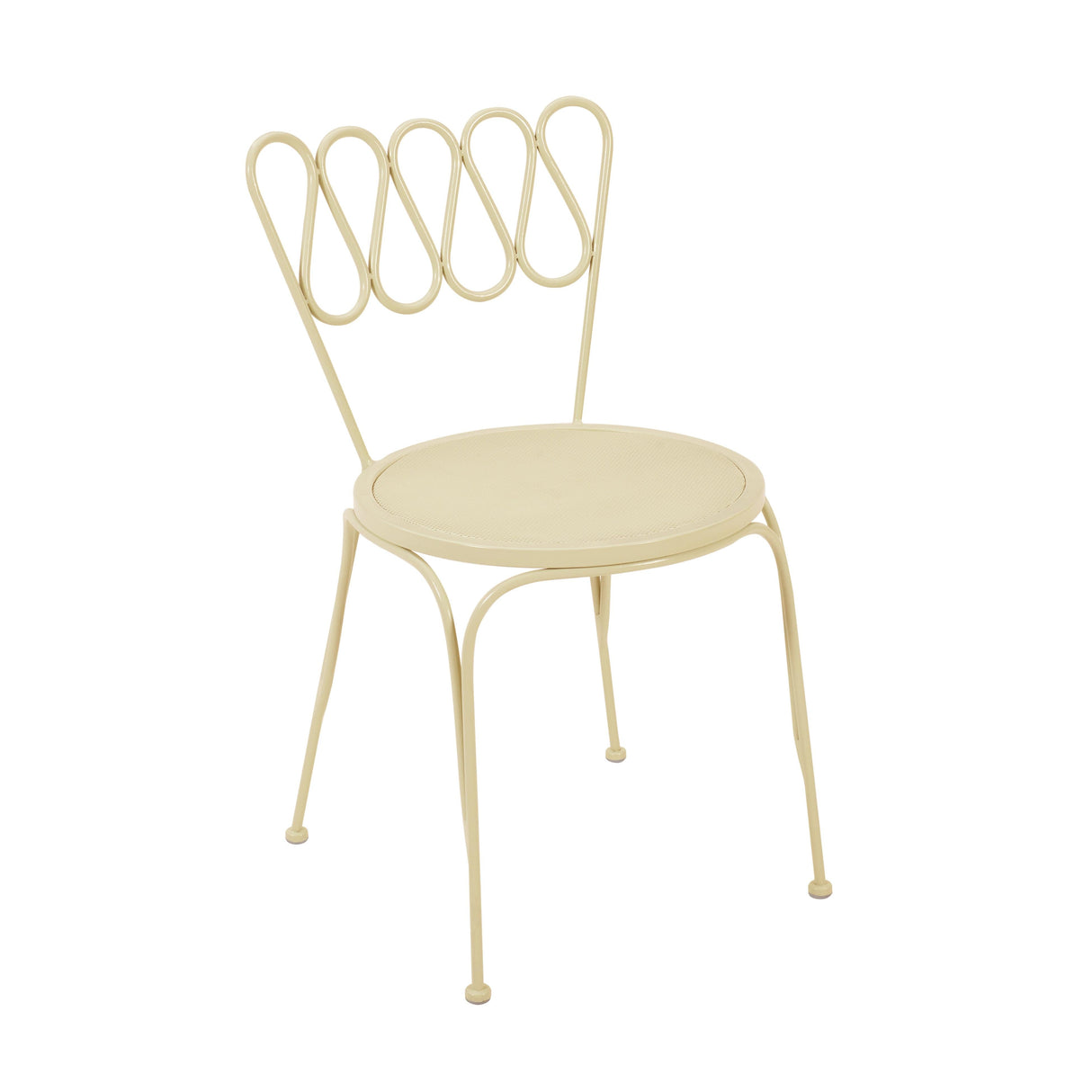 Erica Wrought Iron Outdoor Chair by TOV Furniture at Eve Furniture