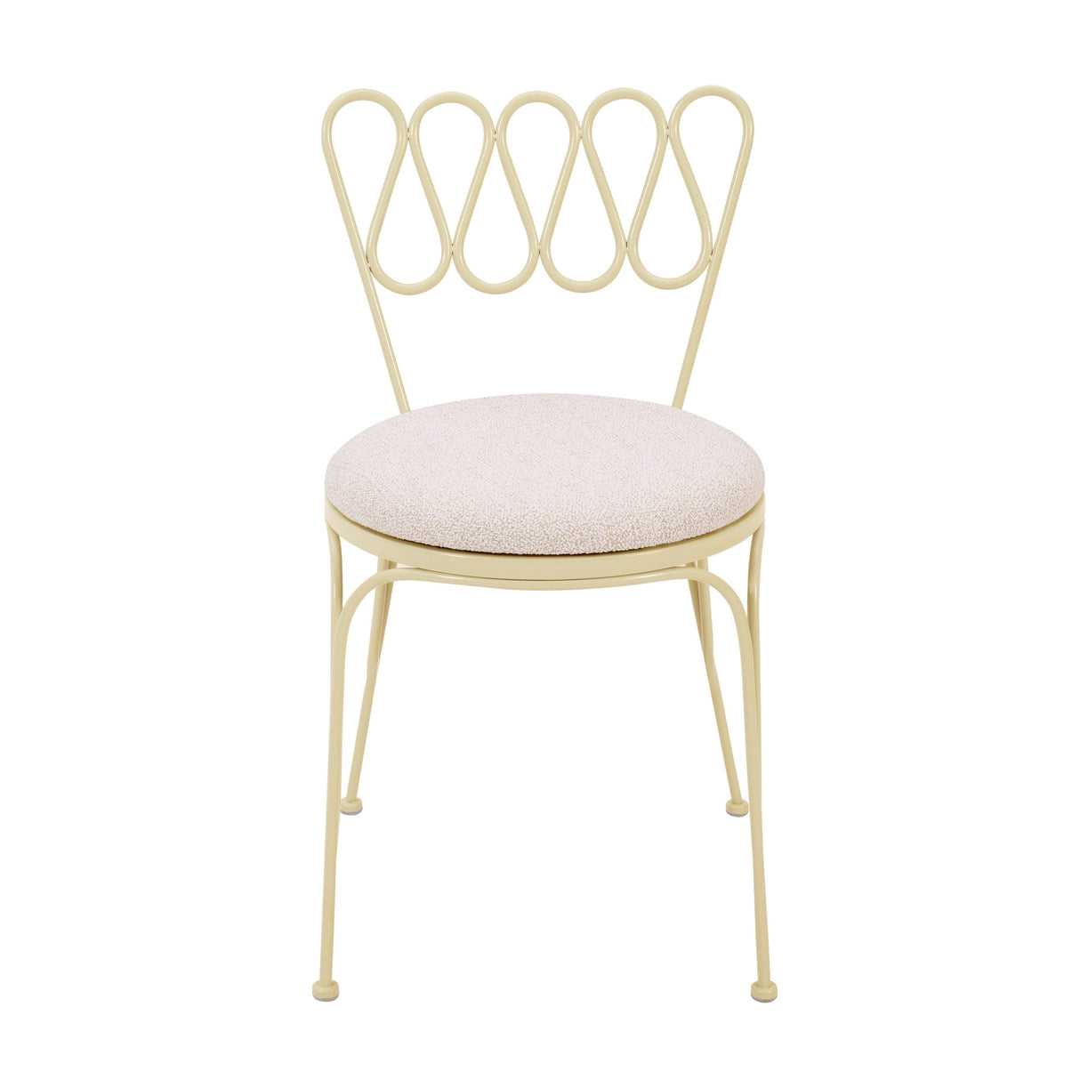 Erica Wrought Iron Outdoor Chair by TOV Furniture at Eve Furniture
