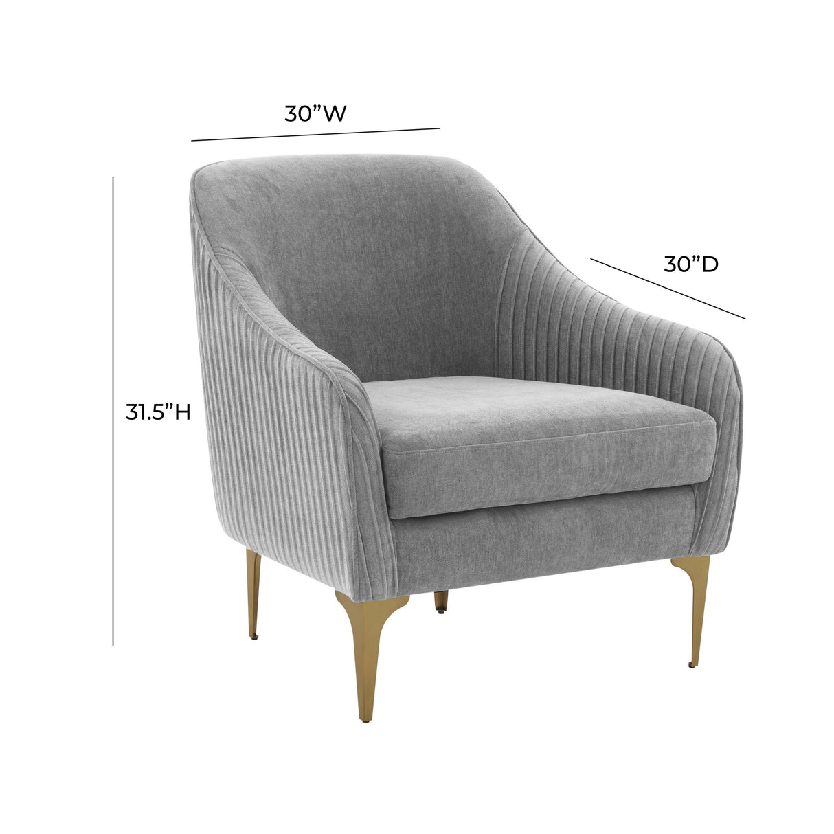 Serena Velvet Accent Chair by TOV Furniture at Eve Furniture