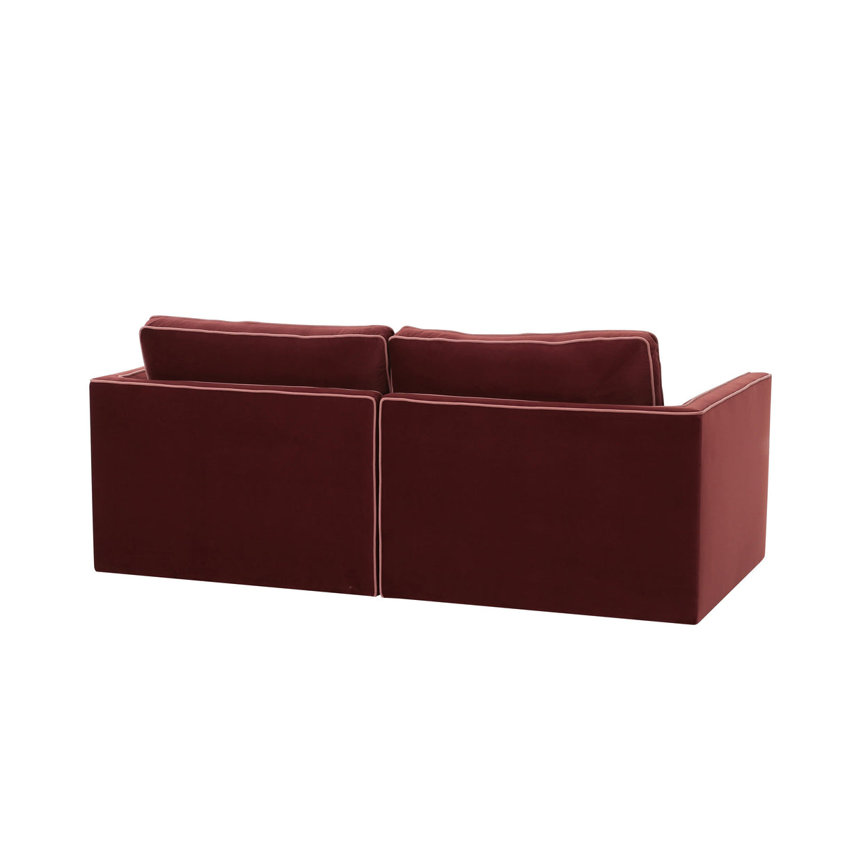 Willow Velvet Modular Loveseat by TOV Furniture at Eve Furniture