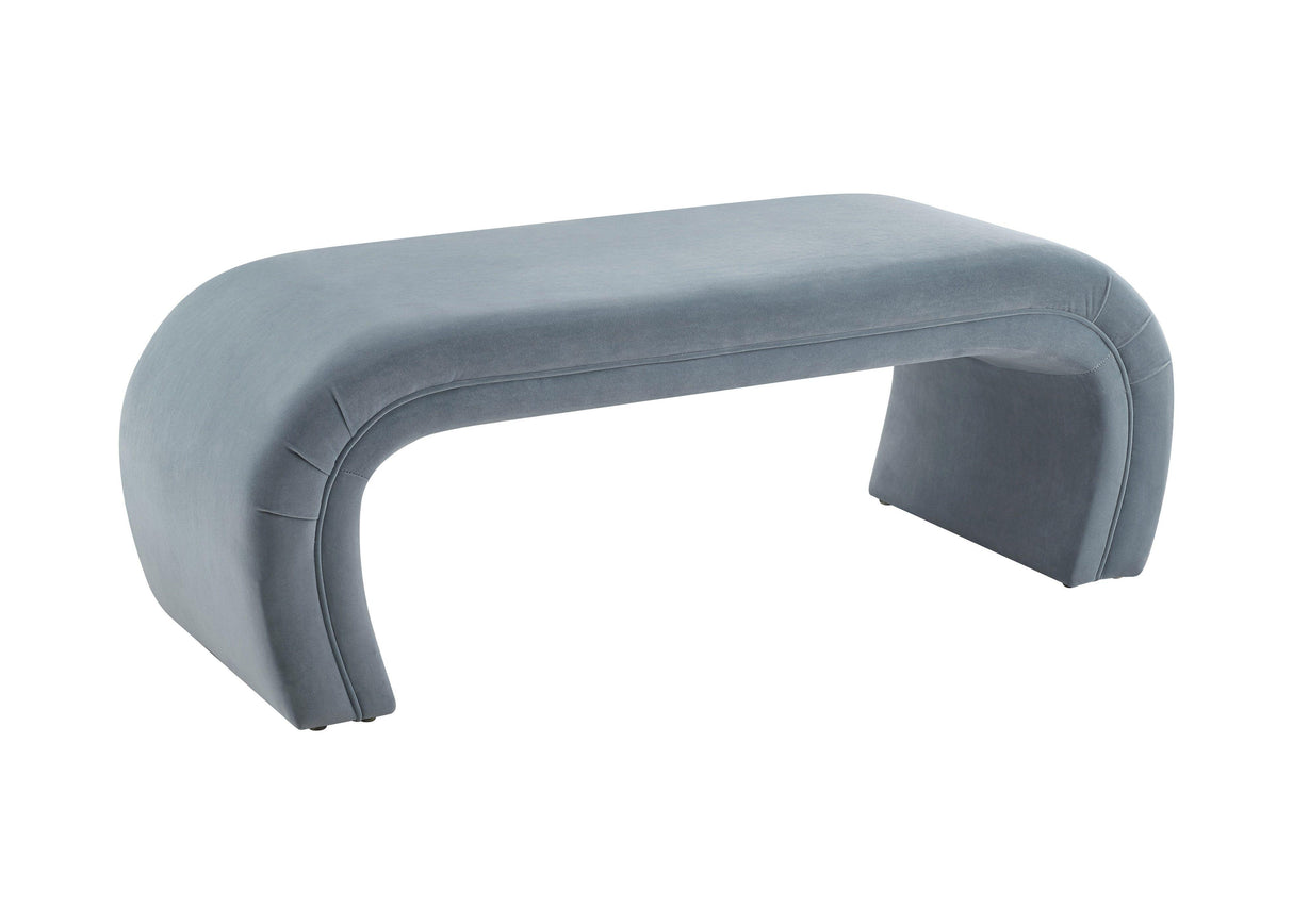 Kenya Velvet Bench by TOV Furniture at Eve Furniture
