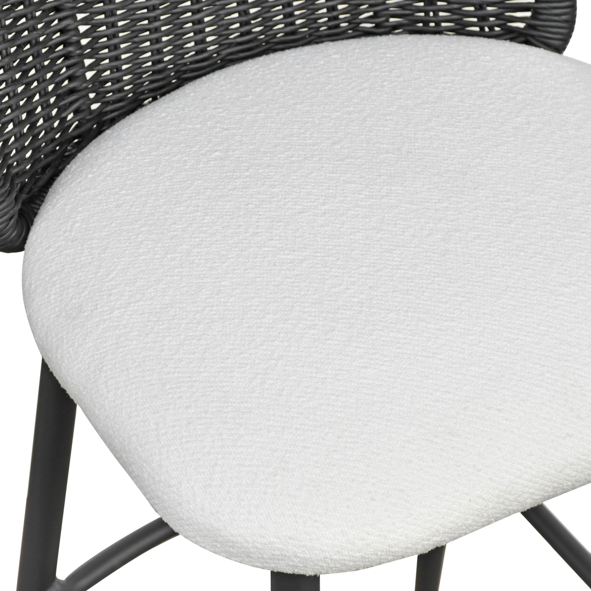 Alexa Performance Fabric Outdoor Stool by TOV Furniture at Eve Furniture