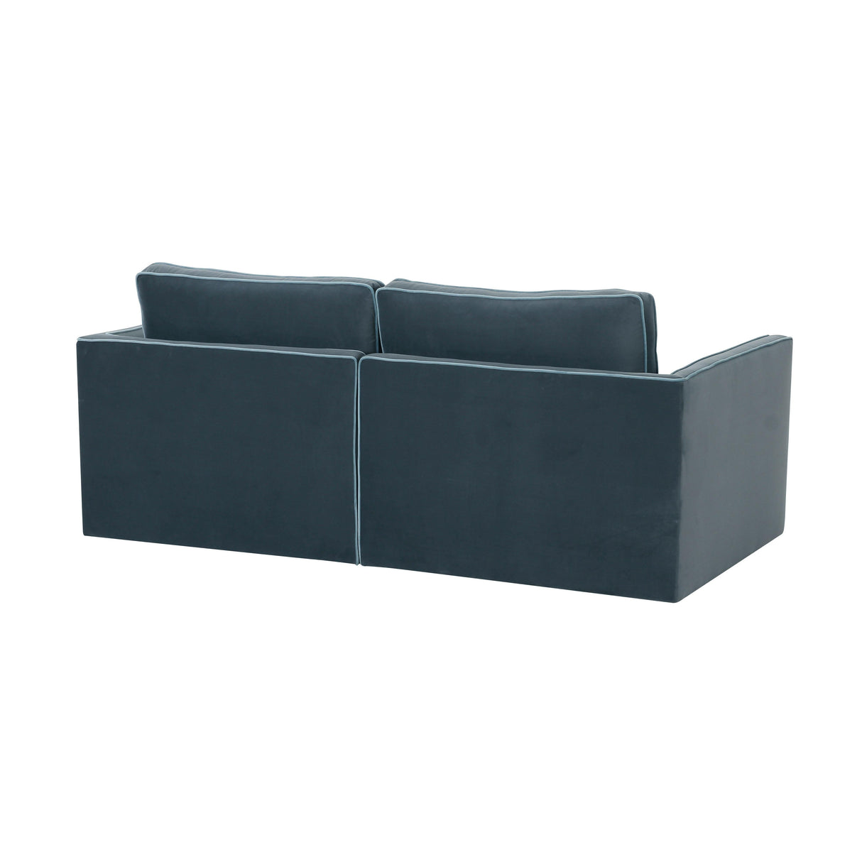 Willow Velvet Modular Loveseat by TOV Furniture at Eve Furniture
