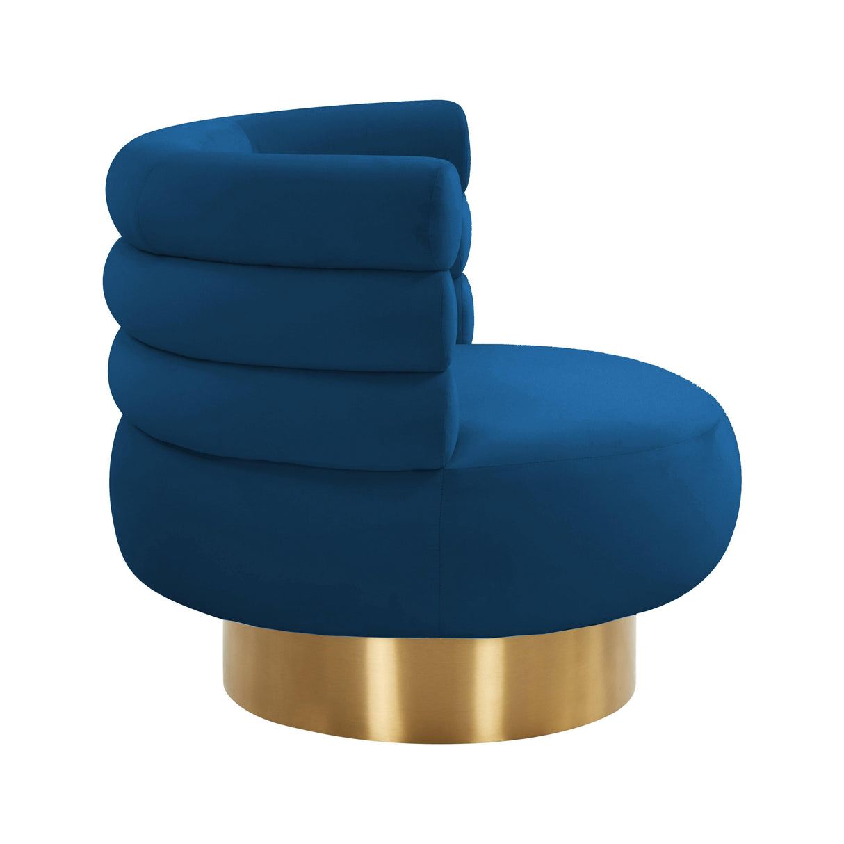 Naomi Velvet Swivel Chair by TOV Furniture at Eve Furniture
