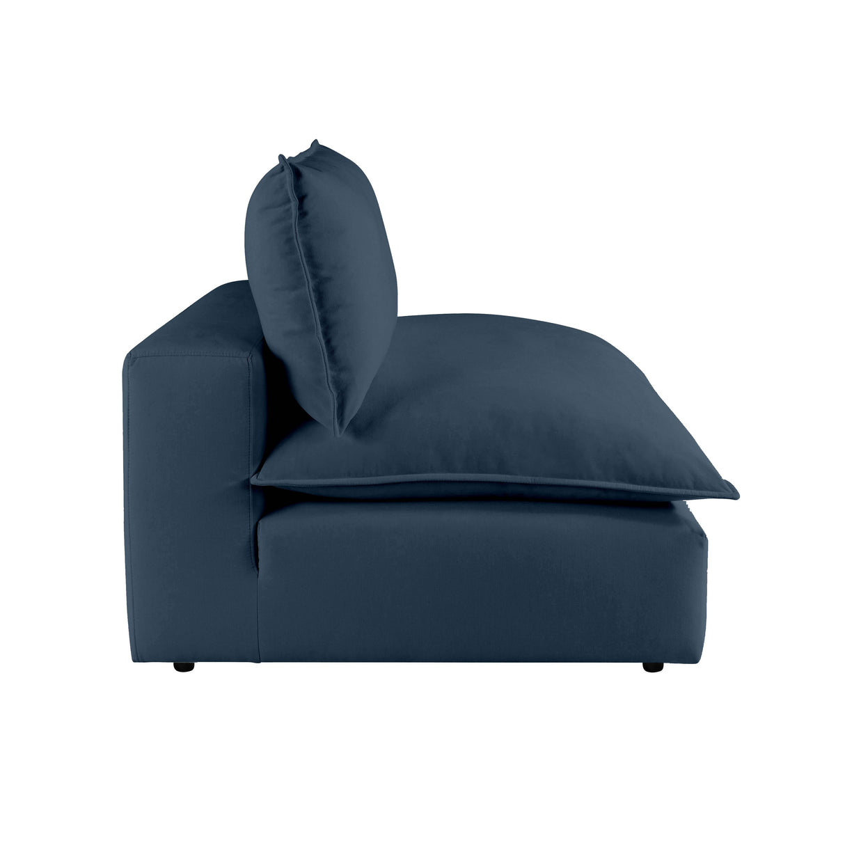 Cali Performance Fabric Modular Armless Chair by TOV Furniture at Eve Furniture