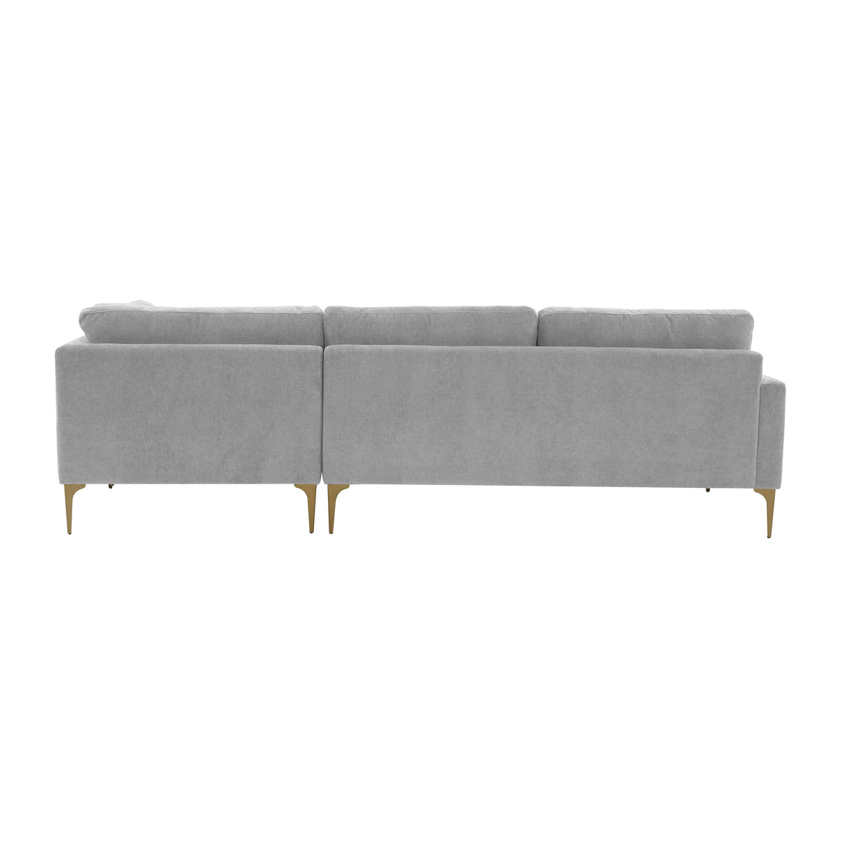Serena Velvet Chaise Sectional by TOV Furniture at Eve Furniture