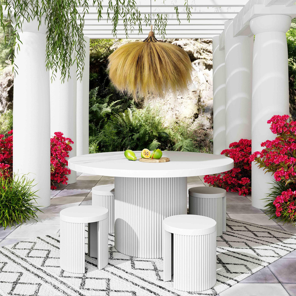 Serengeti Outdoor Pendant Lamp by TOV Furniture at Eve Furniture
