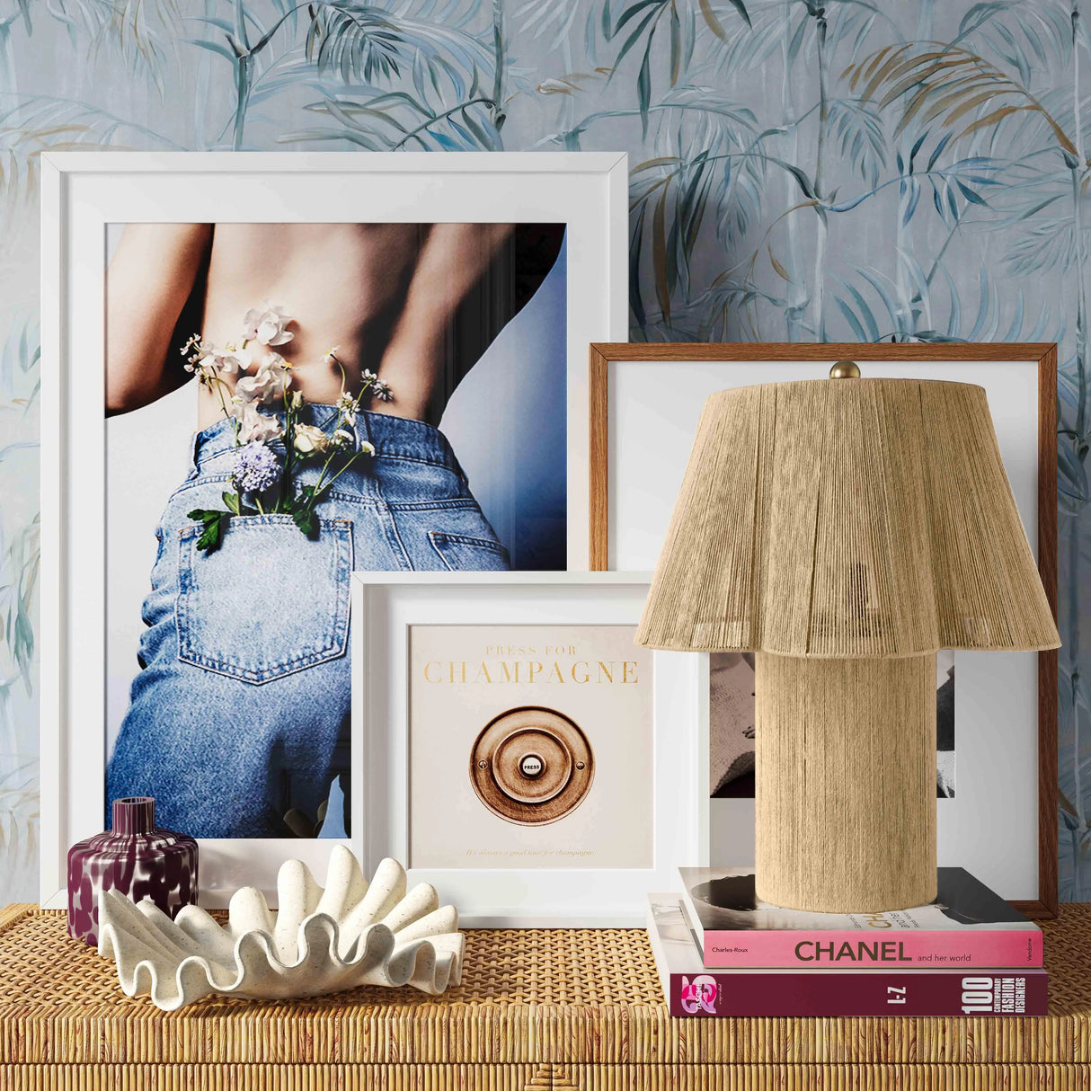 Corrine Table Lamp by TOV Furniture at Eve Furniture