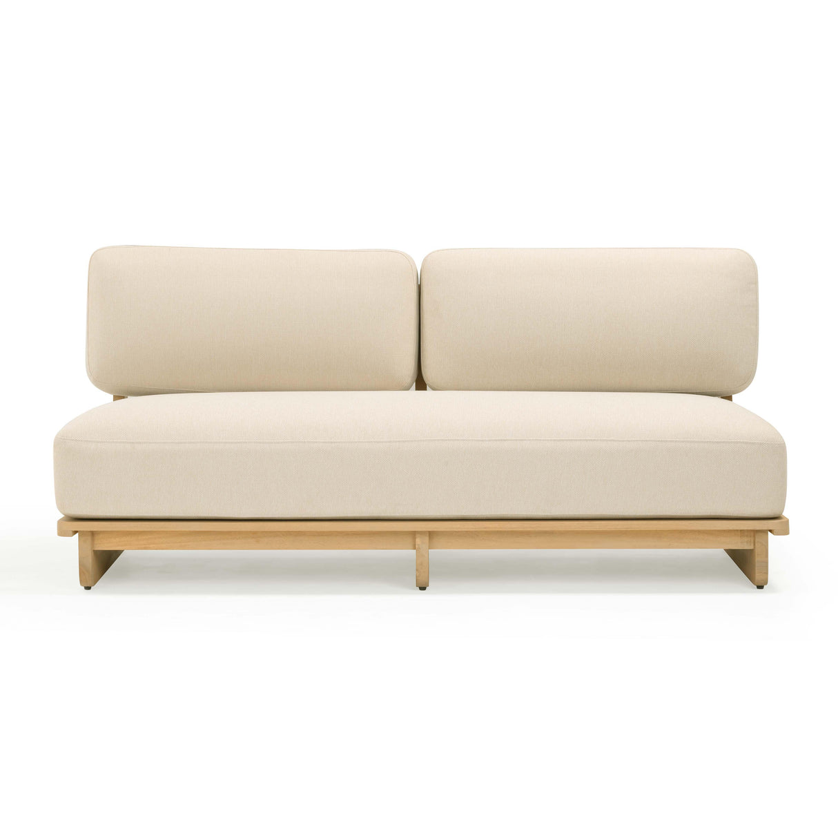 Reavan Cream Outdoor Lounge Sofa by TOV Furniture at Eve Furniture