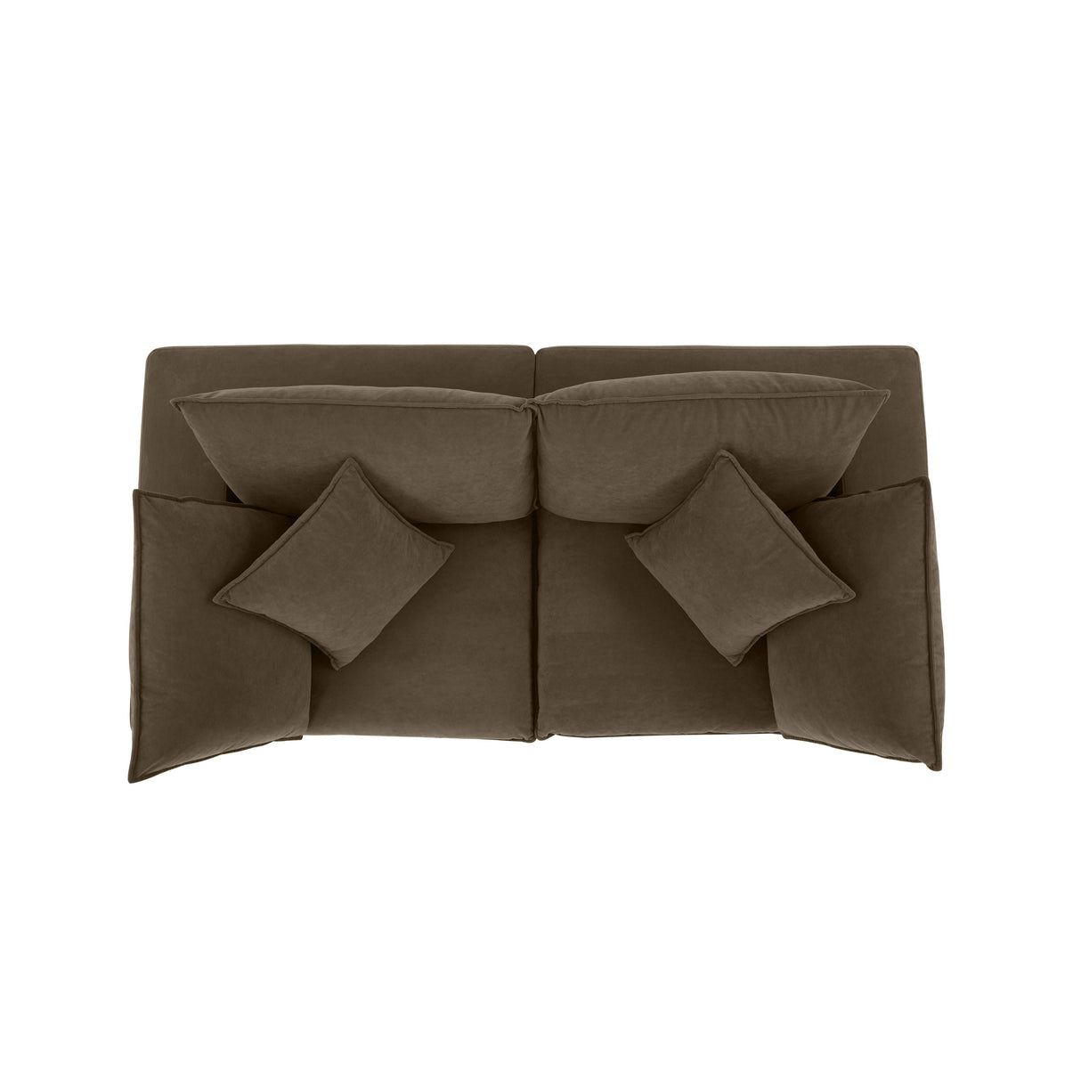 Cali Performance Fabric Modular Loveseat by TOV Furniture at Eve Furniture