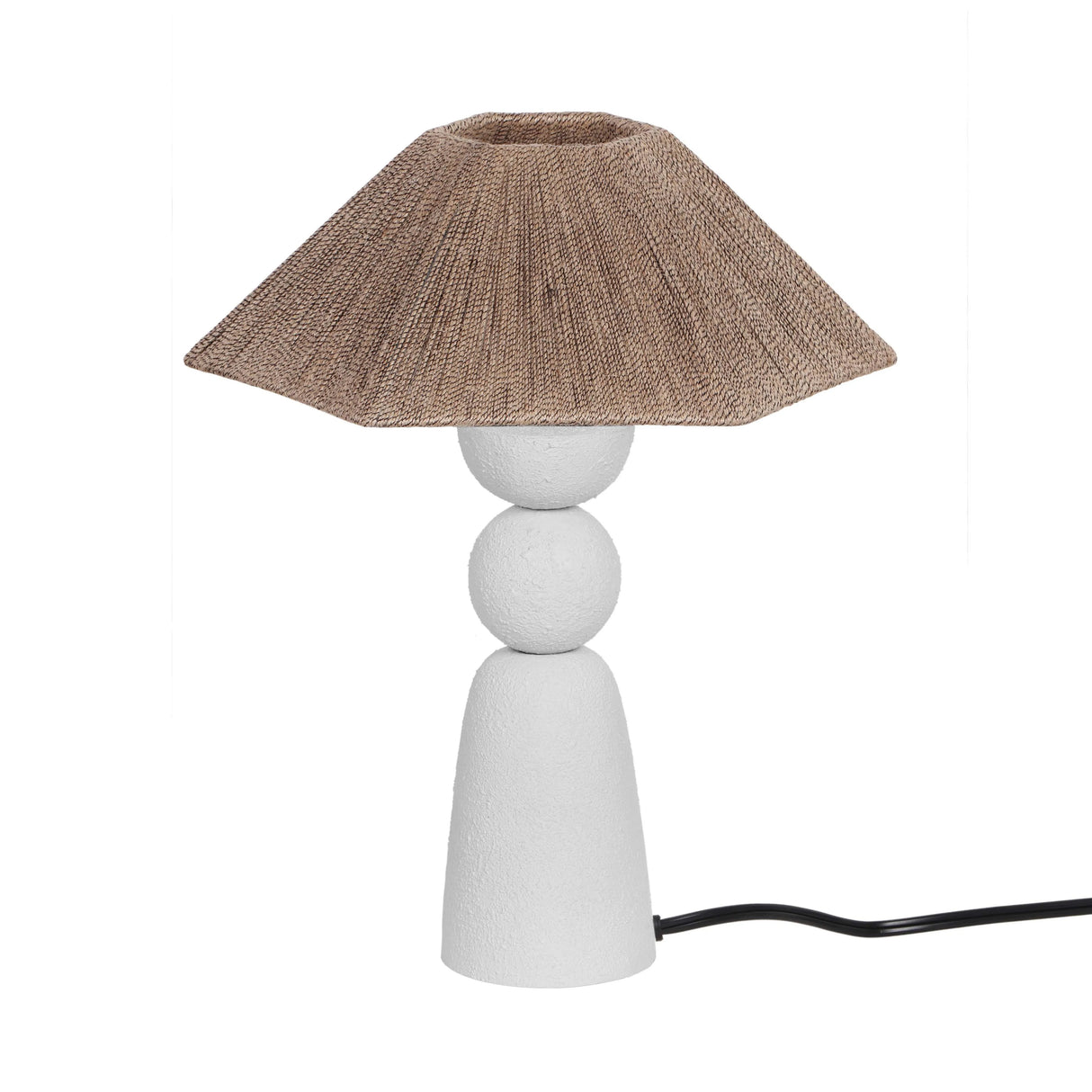 Shabby Natural Rope Table Lamp by TOV Furniture at Eve Furniture