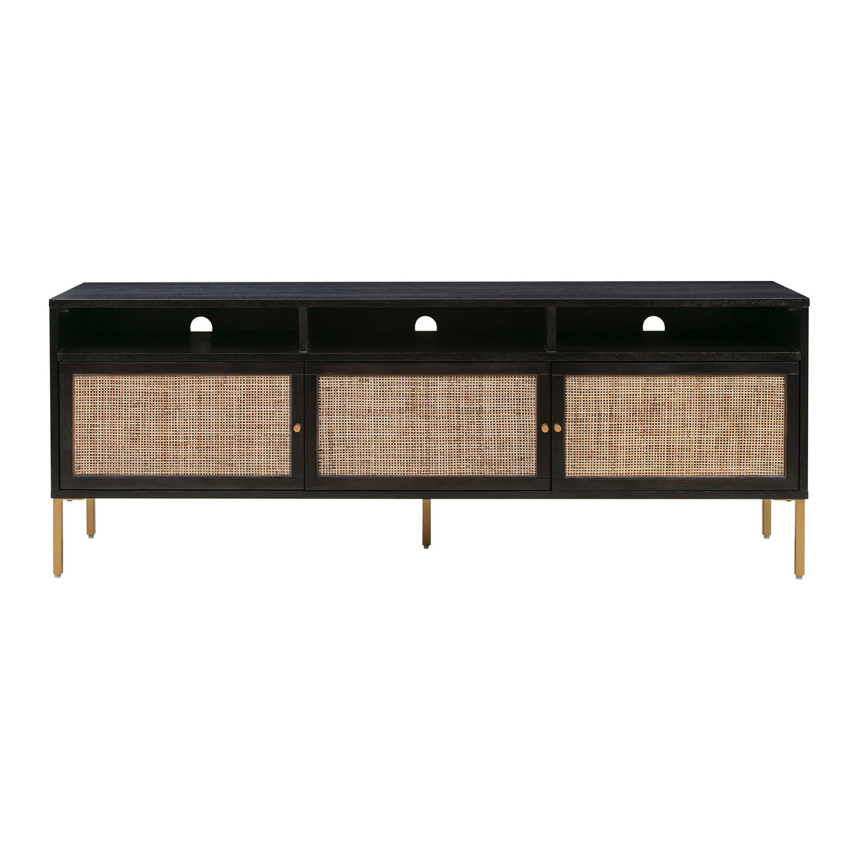 Sierra Cane Media Console by TOV Furniture at Eve Furniture