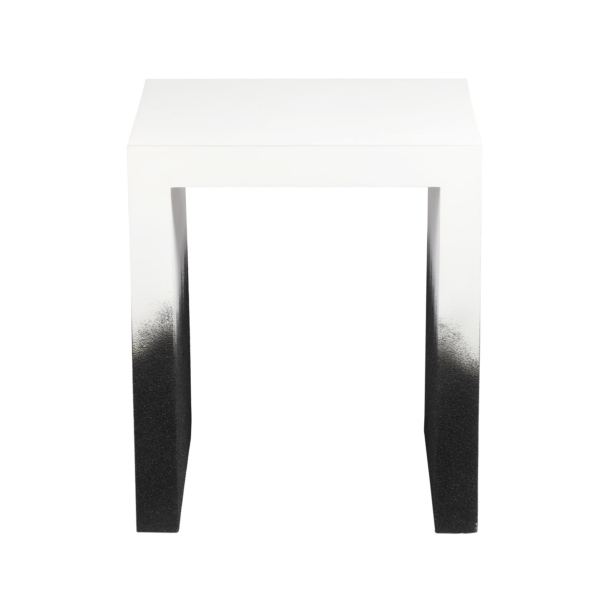 Matra Black and White End Table by TOV Furniture at Eve Furniture
