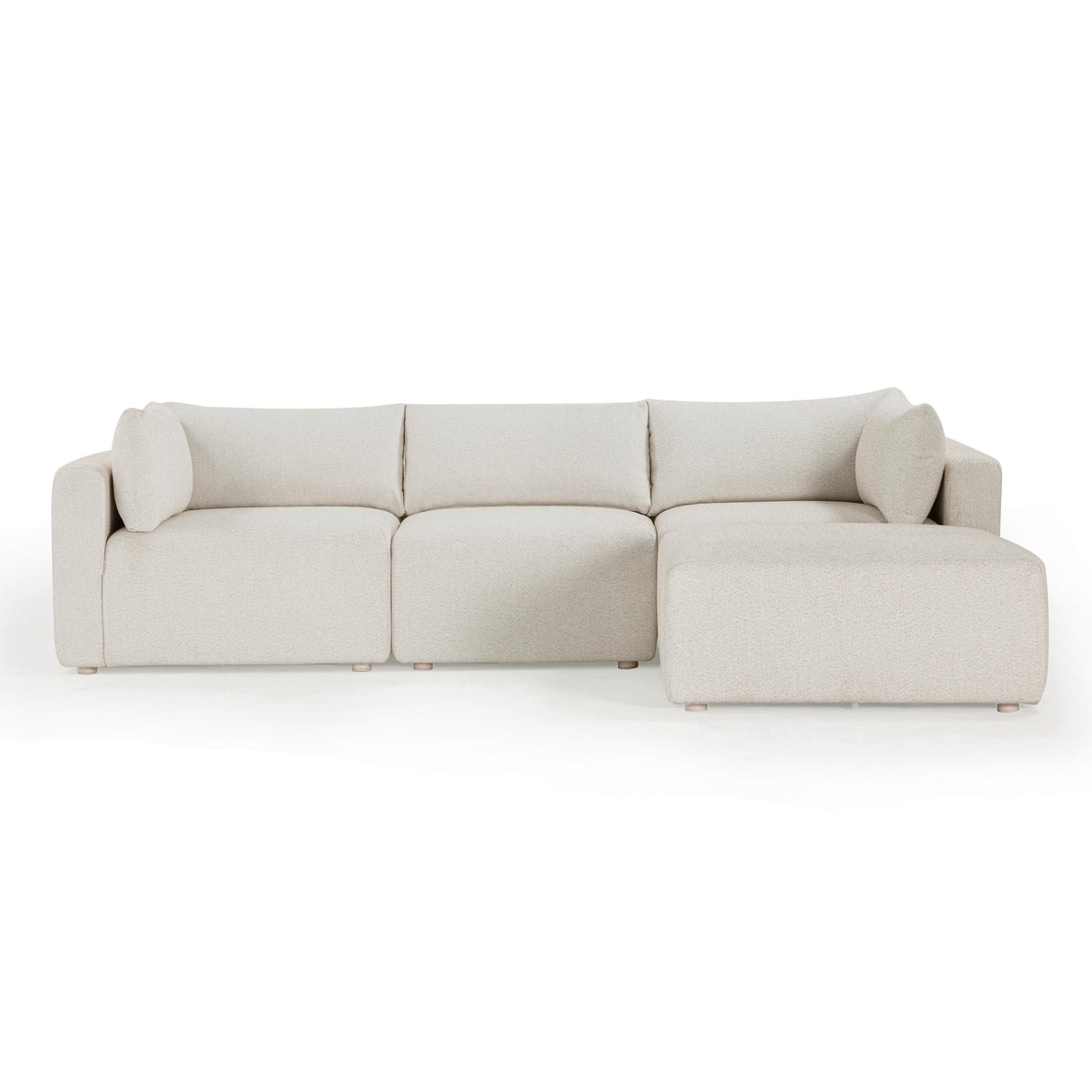 Hangover Cream Outdoor Modular Sectional by TOV Furniture at Eve Furniture