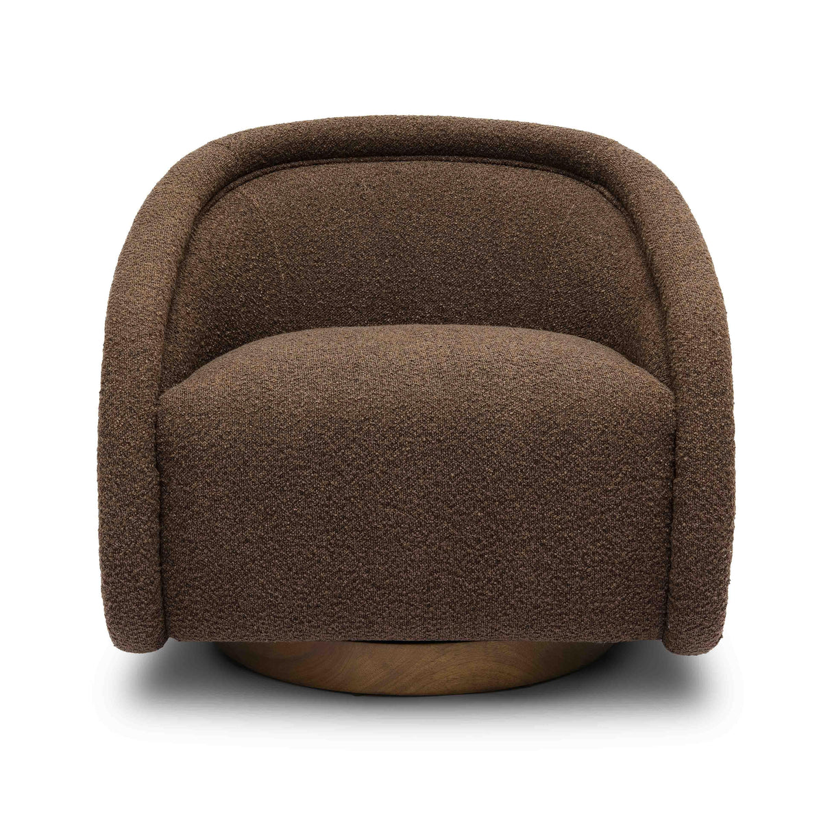 Rory Boucle Swivel Chair by TOV Furniture at Eve Furniture