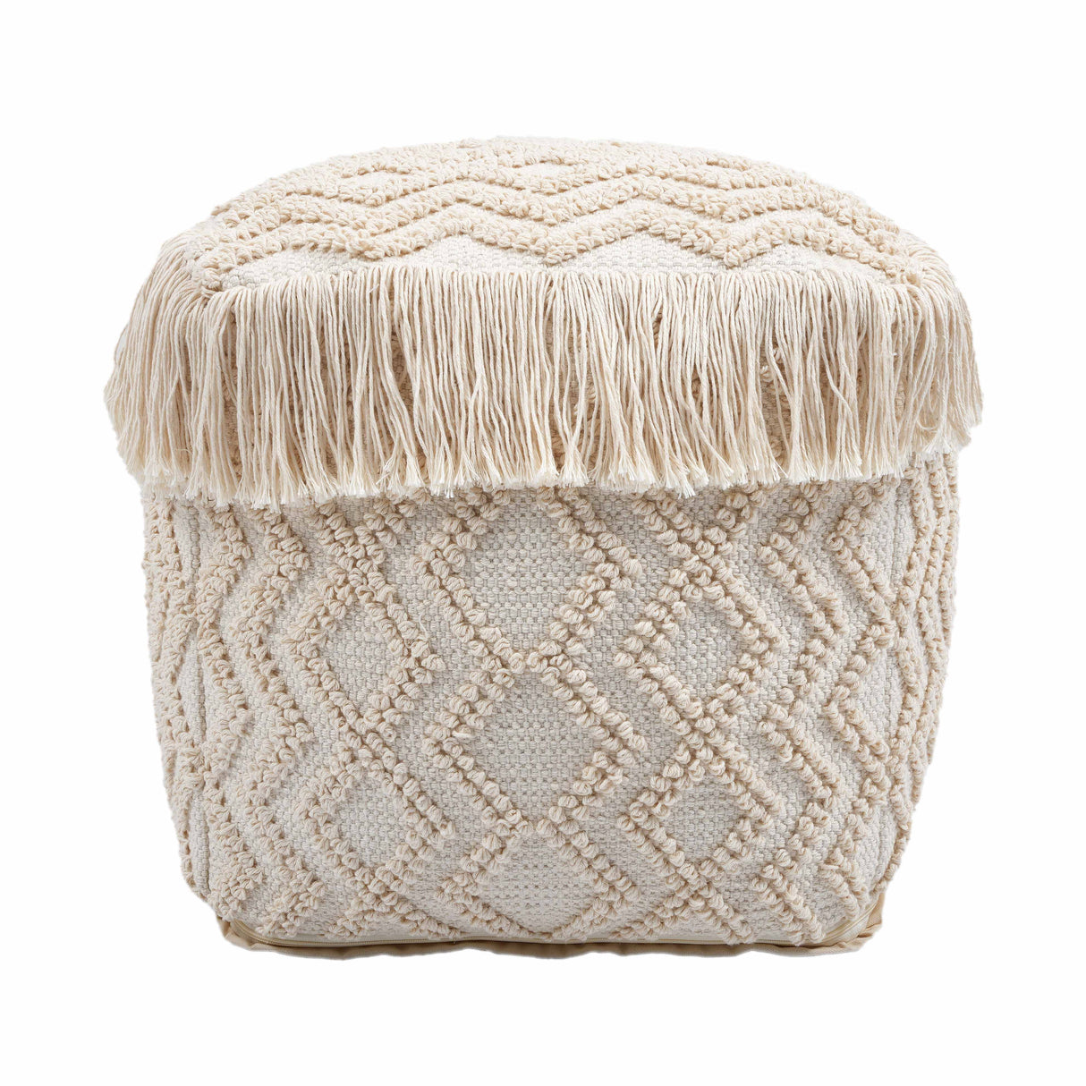 Inca Pouf by TOV Furniture at Eve Furniture